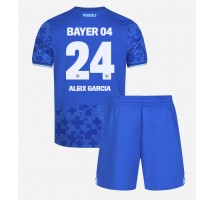 Bayer Leverkusen Aleix Garcia #24 Koszulka Trzecia dzieci 2025-26 Krótki Rękaw (+ krótkie spodenki)